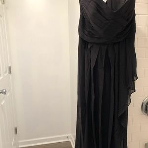 bridesmaid dress black